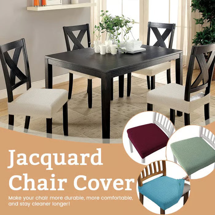 🎅🔥 Waterproof Jacquard Chair Covers! Durable, Stylish & Easy-Clean 🪑✨